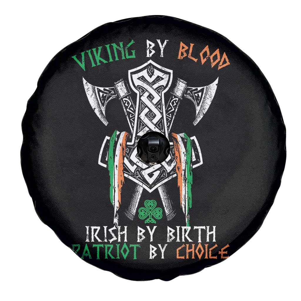 Viking By Blood Irish By Birth Patriot By Choice Spare Tire Cover Irish Viking Axes Celtic Knot