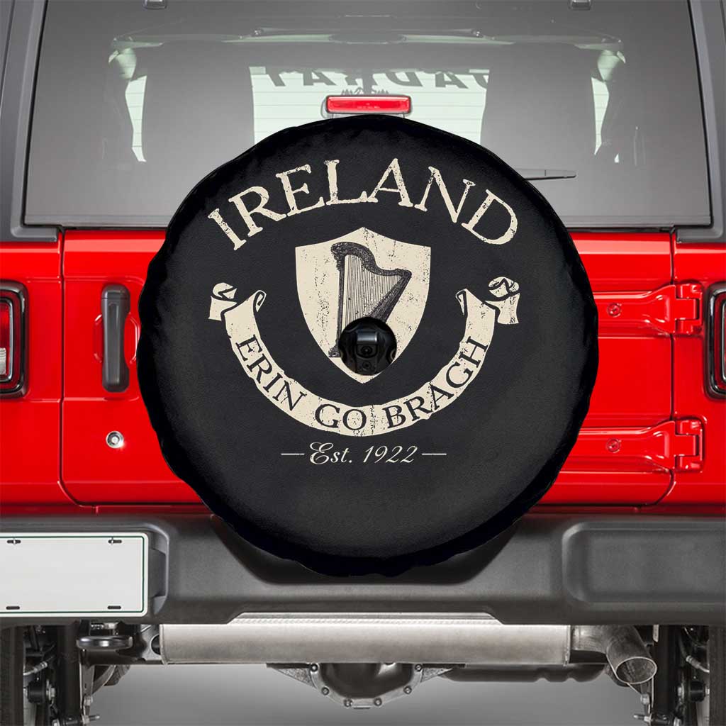 Ireland Erin Go Bragh Est 1922 Spare Tire Cover Irish Pride Vintage Harp