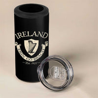 Ireland Erin Go Bragh Est 1922 4 in 1 Can Cooler Tumbler Irish Pride Vintage Harp