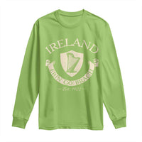 Ireland Erin Go Bragh Est 1922 Long Sleeve Shirt Irish Pride Vintage Harp