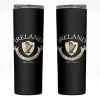 Ireland Erin Go Bragh Est 1922 Skinny Tumbler Irish Pride Vintage Harp