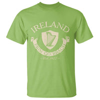 Ireland Erin Go Bragh Est 1922 T Shirt Irish Pride Vintage Harp