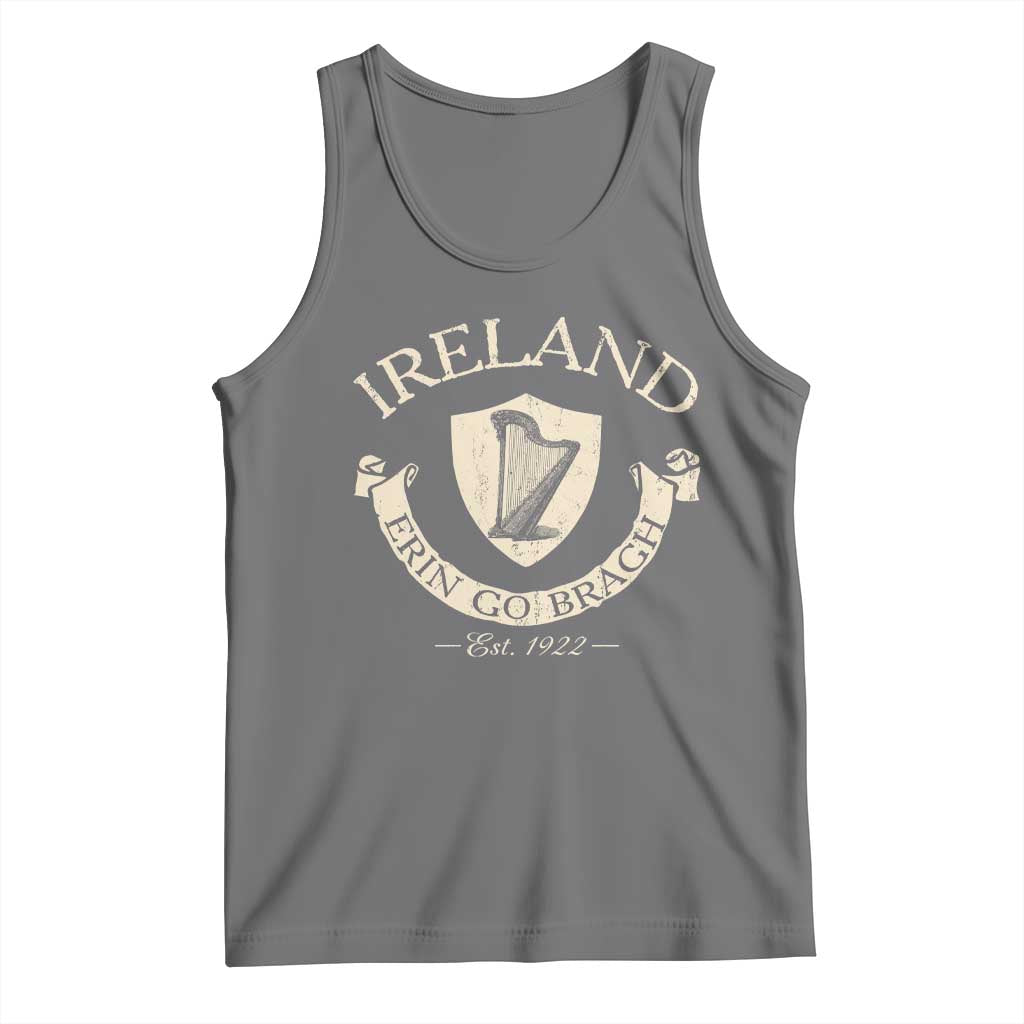 Ireland Erin Go Bragh Est 1922 Tank Top Irish Pride Vintage Harp