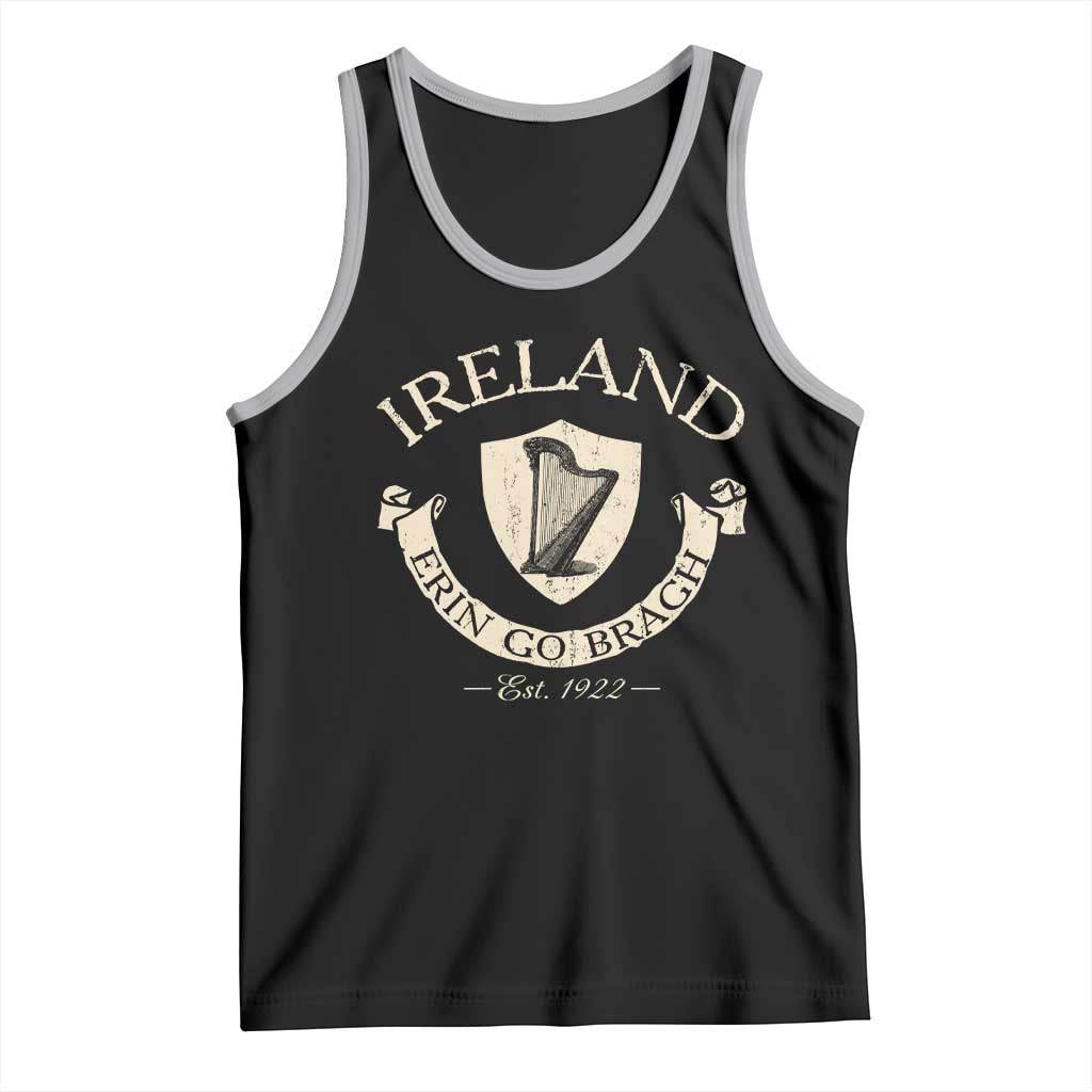 Ireland Erin Go Bragh Est 1922 Tank Top Irish Pride Vintage Harp