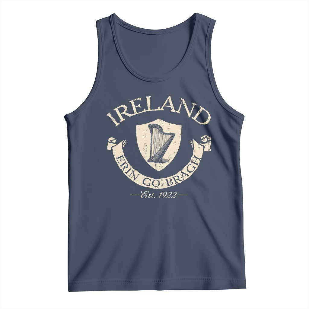Ireland Erin Go Bragh Est 1922 Tank Top Irish Pride Vintage Harp