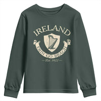 Ireland Erin Go Bragh Est 1922 Youth Sweatshirt Irish Pride Vintage Harp