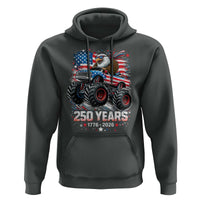 USA 250th Anniversary 250 Years 1776 2026 Monster Truck Eagle Hoodie