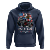 USA 250th Anniversary 250 Years 1776 2026 Monster Truck Eagle Hoodie