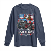 USA 250th Anniversary 250 Years 1776 2026 Monster Truck Eagle Long Sleeve Shirt