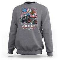 USA 250th Anniversary 250 Years 1776 2026 Monster Truck Eagle Sweatshirt