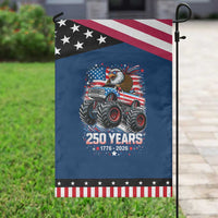 USA 250th Anniversary 250 Years 1776 2026 Monster Truck Eagle Garden Flag