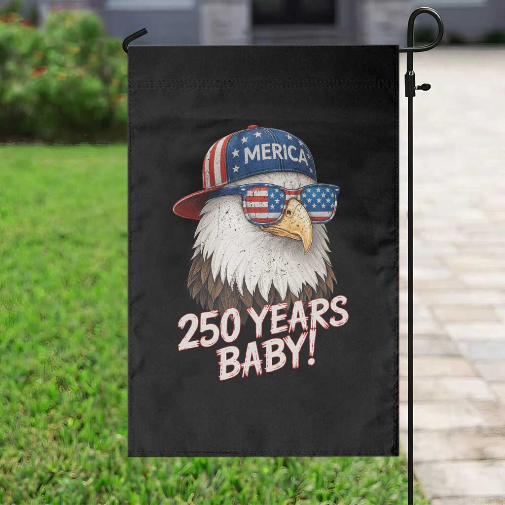 250th Anniversary USA 250 Years Baby Bald Eagle Garden Flag