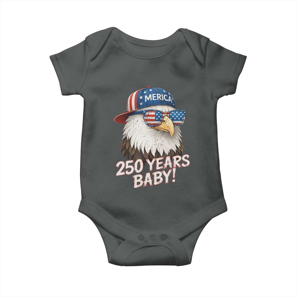 250th Anniversary USA 250 Years Baby Bald Eagle Baby Onesie