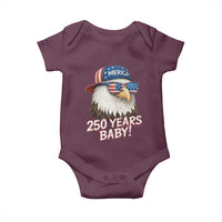 250th Anniversary USA 250 Years Baby Bald Eagle Baby Onesie