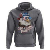 250th Anniversary USA 250 Years Baby Bald Eagle Hoodie