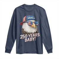 250th Anniversary USA 250 Years Baby Bald Eagle Long Sleeve Shirt