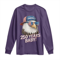 250th Anniversary USA 250 Years Baby Bald Eagle Long Sleeve Shirt