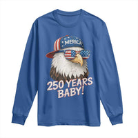 250th Anniversary USA 250 Years Baby Bald Eagle Long Sleeve Shirt