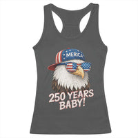 250th Anniversary USA 250 Years Baby Bald Eagle Racerback Tank Top