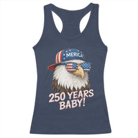 250th Anniversary USA 250 Years Baby Bald Eagle Racerback Tank Top