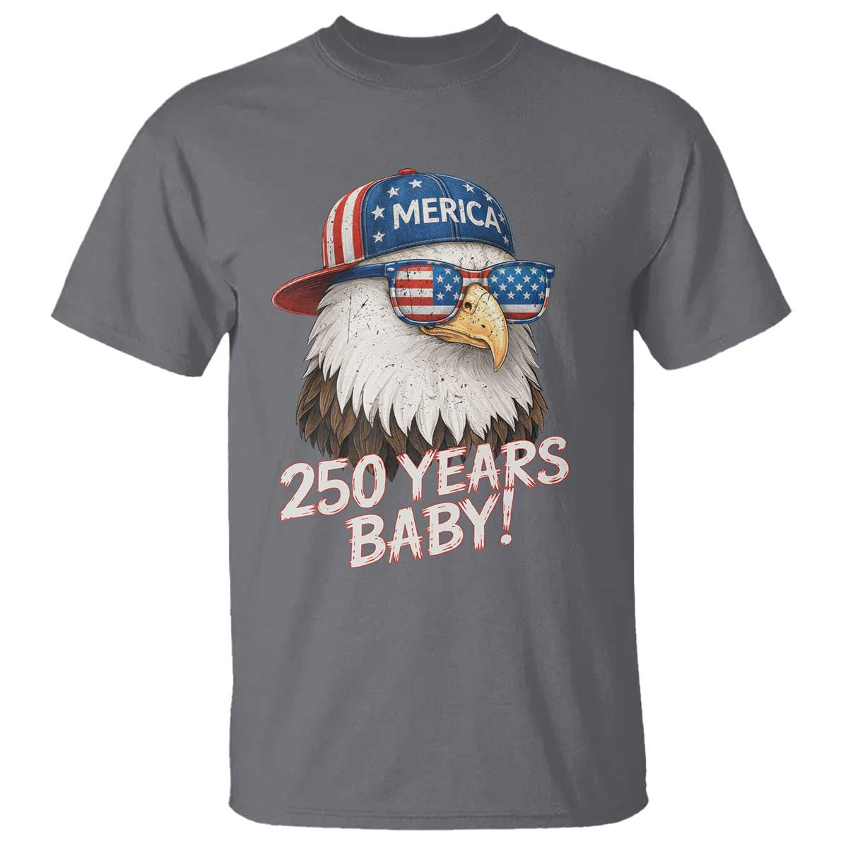 250th Anniversary USA 250 Years Baby Bald Eagle T Shirt
