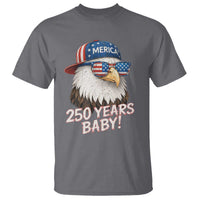 250th Anniversary USA 250 Years Baby Bald Eagle T Shirt