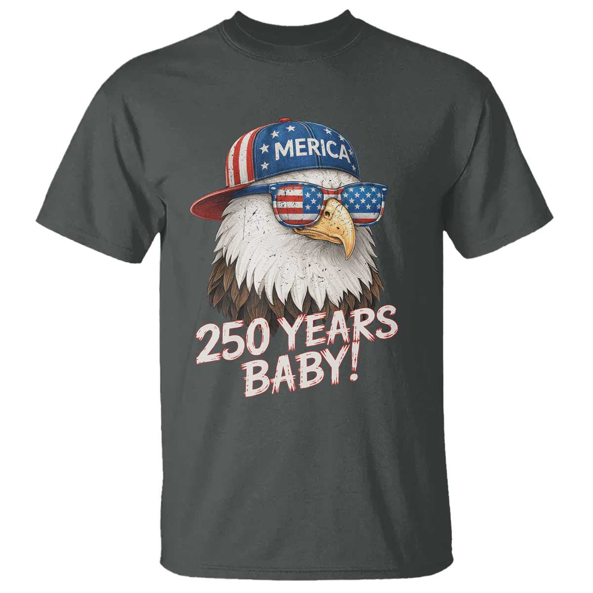 250th Anniversary USA 250 Years Baby Bald Eagle T Shirt