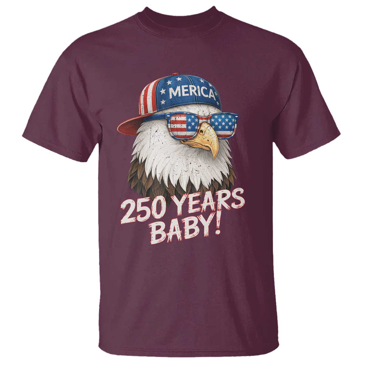 250th Anniversary USA 250 Years Baby Bald Eagle T Shirt