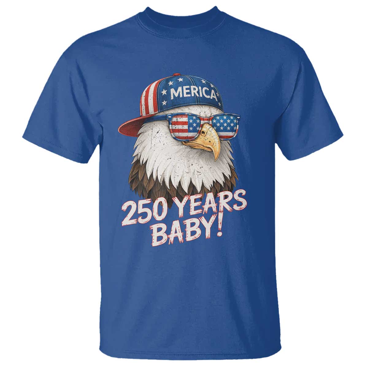 250th Anniversary USA 250 Years Baby Bald Eagle T Shirt