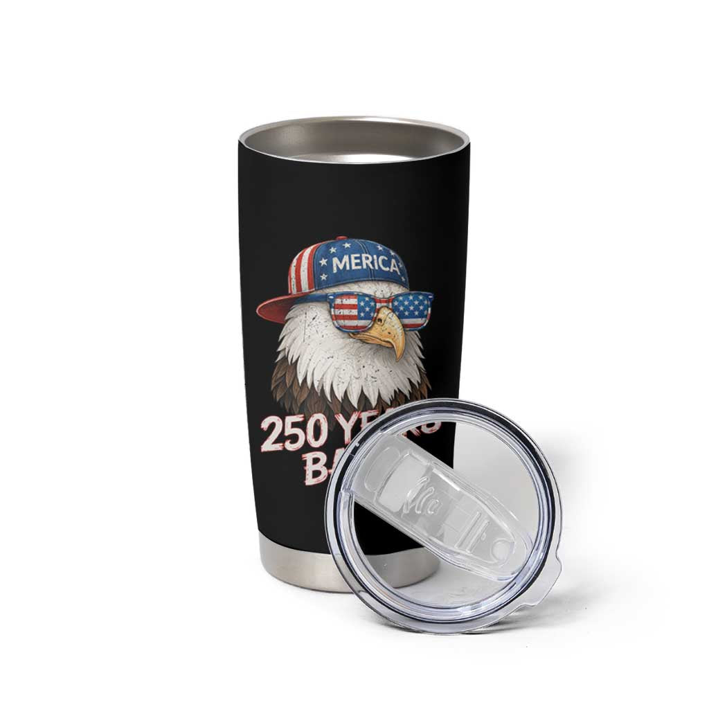 250th Anniversary USA 250 Years Baby Bald Eagle Tumbler Cup