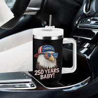250th Anniversary USA 250 Years Baby Bald Eagle Tumbler With Handle