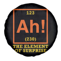 Ah The Element Of Surprise Spare Tire Cover Chemistry Science Humor Retro Periodic Table