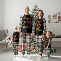 Ah The Element Of Surprise Plaid Pajama Set Chemistry Science Humor Retro Periodic Table