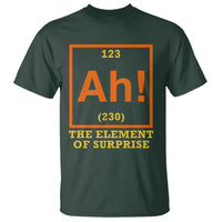 Ah The Element Of Surprise T Shirt Chemistry Science Humor Retro Periodic Table
