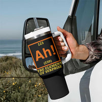 Ah The Element Of Surprise Tumbler With Handle Chemistry Science Humor Retro Periodic Table