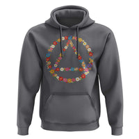 AA Sober Retro Flower Symbol Serenity Recovery Hoodie
