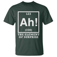 Ah The Element Of Surprise T Shirt Funny Chemistry Science Pun