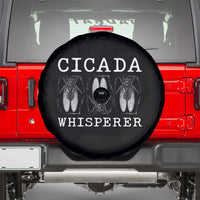 Funny Cicada Whisperer Spare Tire Cover Periodical Cicada Swarm
