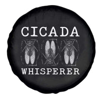 Funny Cicada Whisperer Spare Tire Cover Periodical Cicada Swarm