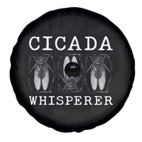 Funny Cicada Whisperer Spare Tire Cover Periodical Cicada Swarm
