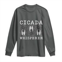 Funny Cicada Whisperer Long Sleeve Shirt Periodical Cicada Swarm
