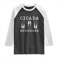 Funny Cicada Whisperer Raglan Shirt Periodical Cicada Swarm