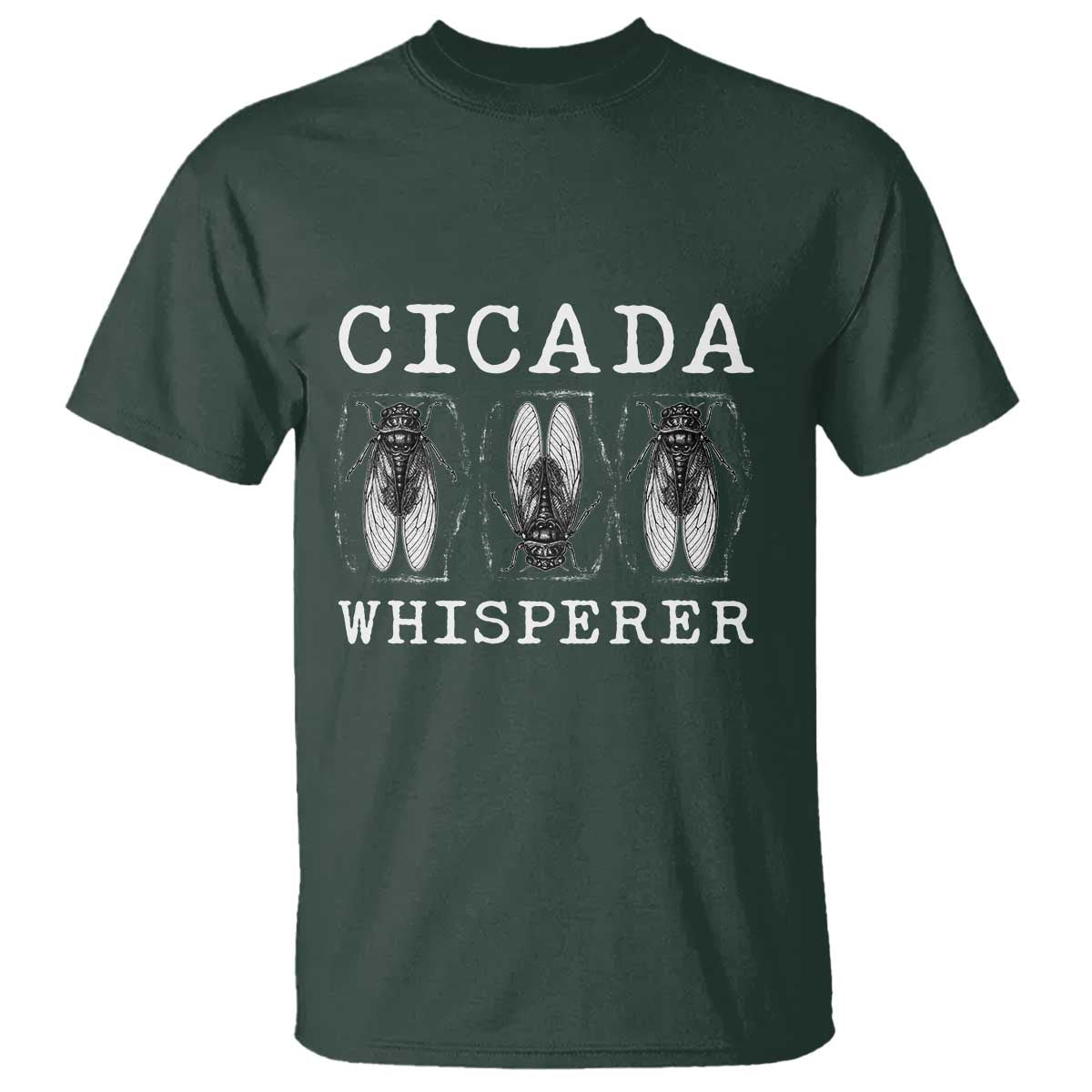 Funny Cicada Whisperer T Shirt Periodical Cicada Swarm