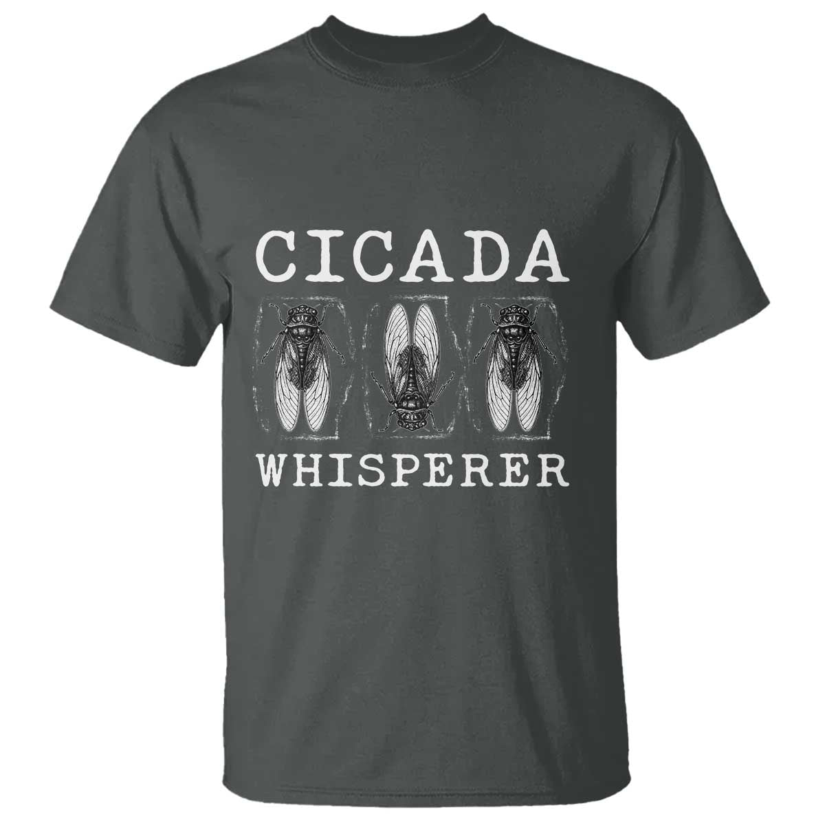 Funny Cicada Whisperer T Shirt Periodical Cicada Swarm