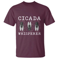 Funny Cicada Whisperer T Shirt Periodical Cicada Swarm