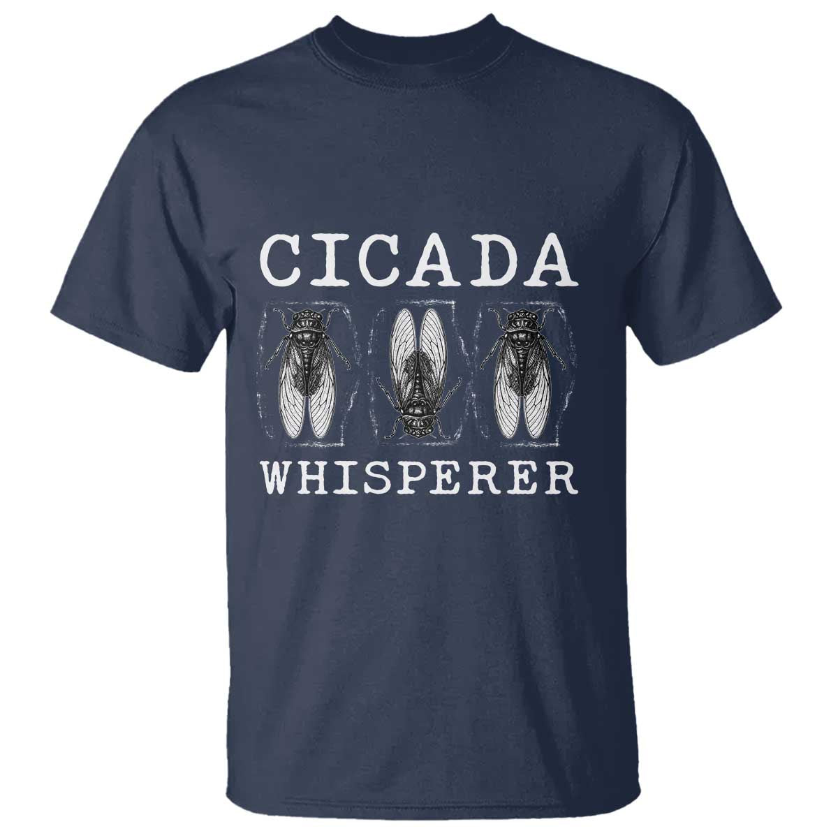 Funny Cicada Whisperer T Shirt Periodical Cicada Swarm
