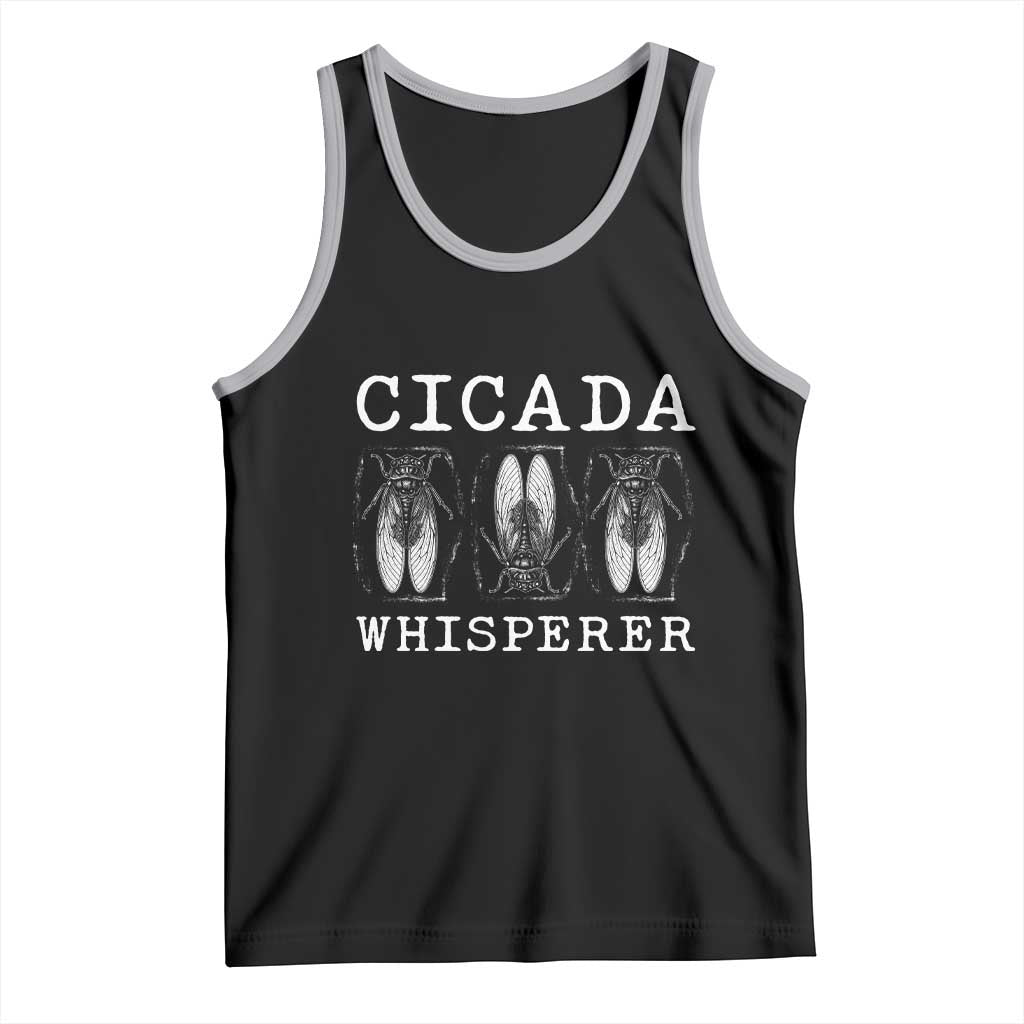 Funny Cicada Whisperer Tank Top Periodical Cicada Swarm