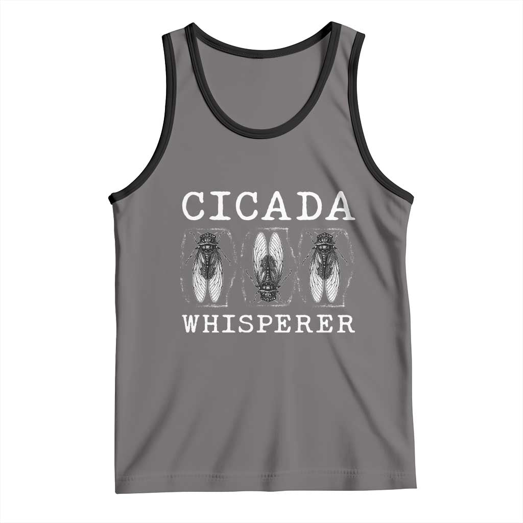 Funny Cicada Whisperer Tank Top Periodical Cicada Swarm