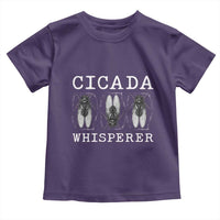 Funny Cicada Whisperer Toddler T Shirt Periodical Cicada Swarm