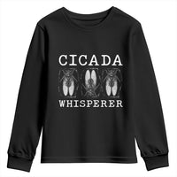 Funny Cicada Whisperer Youth Sweatshirt Periodical Cicada Swarm